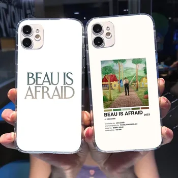 B_beau се Страхува Калъф за телефон iPhone 14 13 12 11 XS X 8 7 6 Plus Mini Pro Max SE 2022 Мека прозрачна капачка телефон