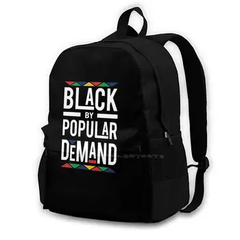 Бестселър-Black От Merchandise Раница за училище лаптоп, чанта за студенти, Черен Black От Merchendise, Черен от Stuff