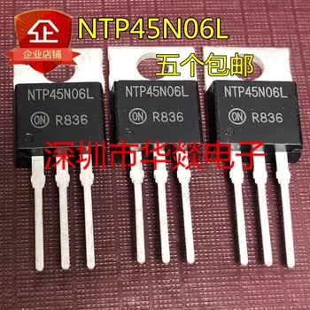 5ШТ/NTP45N06L TO-220 60V 45A / Абсолютно нов В наличност, могат да бъдат закупени директно в Шенжен Huayi Electronics