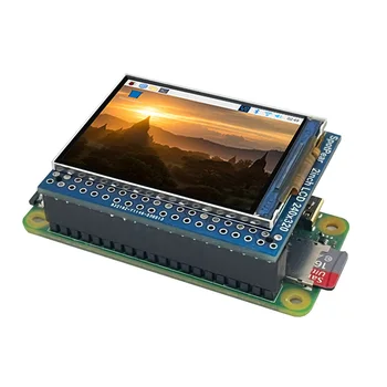 Raspberry Pi 2-инчов LCD дисплей с резолюция 240 × 320 IPS, вграден говорител поддържа възпроизвеждане на звук