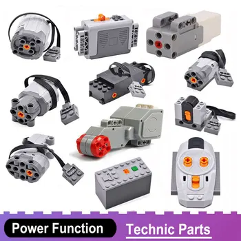 Технически характеристики Двигатели Съвместими с всички марки Играчки Блокове на сервомотори Отделението блок Влак Електрически модели конструктори PF