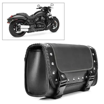 Мотоциклетни трактор преглед чанти, кожени инструменти за съхранение, странични чанти за Sportste, аксесоари за мотоциклети чанти Davidson
