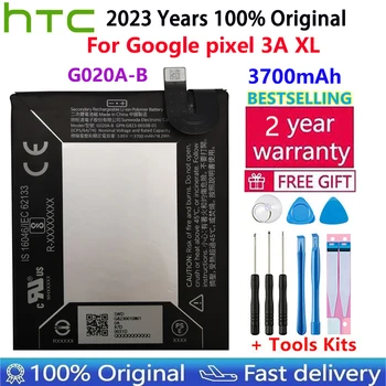 100% Оригинален Нов Висококачествен 3700 mah G020A-B Взаимозаменяеми Батерия За Телефон HTC Google Pixel 3A XL Batteries Bateria 