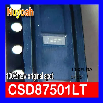 5ШТ 100% чисто нов оригинален точков CSD87501LT 10-XFLGA маркировка: CSD87501 30 В Двойна Общ източване на N-Канален МОП-транзистори NexFET Power