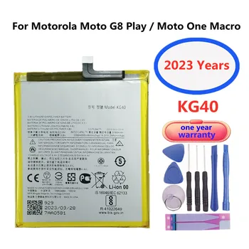 Висок клас Батерия 4000 mah KG40 За Motorola Moto One Макро G8 Play One Макро С Две SIM-карти XT2015-2 XT2016-1/2 Smart Phone Bateria
