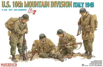 Колекция от модели DRAGON 6377 1/35 10-та планинска дивизия на армията на САЩ (Италия, 1945)