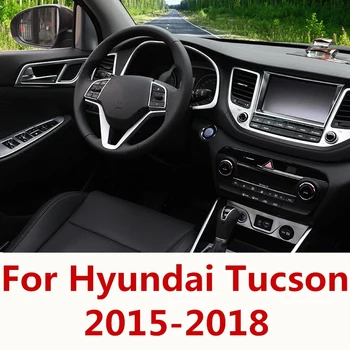 За Hyundai Tucson 2015-2018 Салона на автомобила контролен Панел навигация изход климатик Декоративна рамка Покритие на капака