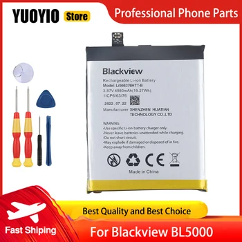 За смартфон Blackview BL5000 4980 ма 100% оригинална батерия с висок капацитет
