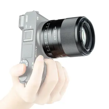 Viltrox 56 мм F1.4 Автоматичен обектив APS-C за Беззеркальных камери с впръскване на стена A7M3 A9 A7RII A7C A7RIII A7RIV