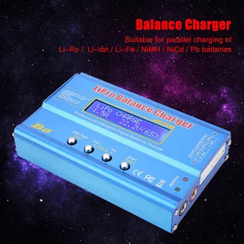 Зарядно устройство с мощност 80 W Lipo NiMH, Li-ion Ni-Cd Digital RC/AC B6 Lipro Rc Hobby Battery Balance Charger Разрядник