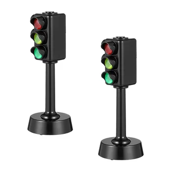 Играчки за деца от 5 лампи на светофара Настолна образователна модел за децата детски стоп-сигнал