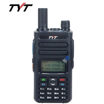 TYT MD-750 VHF/UHF 5 W 2000 mah 136-174 Mhz 400-470 Mhz Цифрова Двупосочна радио Двухдиапазонная DMR Радио с двоен времеви интервали