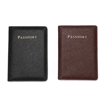 Мъжка чанта за писма, паспорти и карти, Модерен Нов модел, просто чантата, чантата е от изкуствена кожа с няколко карти, преносим калъф Carteras Para Mujeres