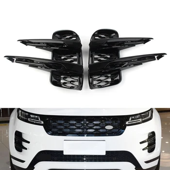 1 Чифт Блясък-Черна Решетка на Предната Броня на Автомобила За Land Rover Range Rover Evoque 2019 2020 2021 2022 LR114729 LR114728