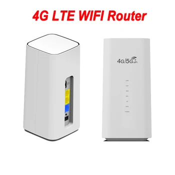 Рутер LTE 4G WiFi 300 Mbit/s, CPE 4G Рутер, WiFi и 3, RJ-45 със слот за SIM карта вътрешна антена с широк обхват за вътрешна и външна употреба.