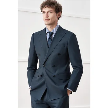 K-Suit men slim пролет-лято, елегантен бизнес костюм за почивка