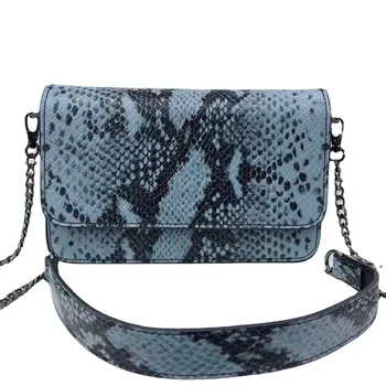 През есента 2022 нова кожена змеиным модел с едно рамо дамски диагонално чанта верига в чантата си чанта през рамо