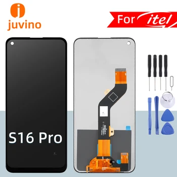 Juvino За Оригинален LCD дисплей itel S16 Pro и Сензорен Таблет в Събирането на средства За Ремонт