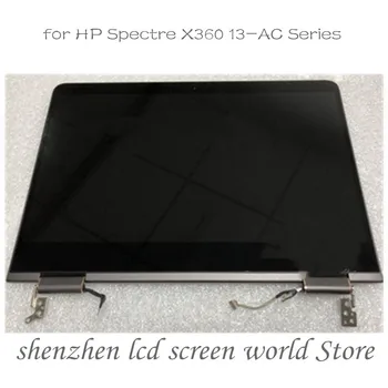 За HP X360 Spectre 13-AC LCD екран В събирането FHD Уеб камера Сребристо-Сив Протестированная IPS-матрица, В комплект С Дисплей