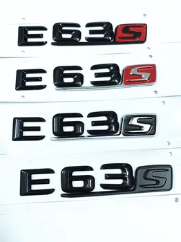 Стикер Mercedes-benz W212W213 2015 г. съобщение, с блестящи черни букви E63 E63s V8biturbo class suzi логото на AMG auto accessories