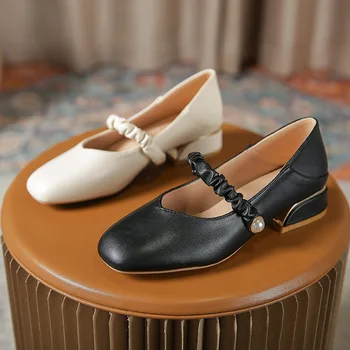 BCEBYL, новост пролетта и лятото, модерни ежедневни сандали на висок масивна обувки с квадратни пръсти и финия силует, Zapatos Mujer