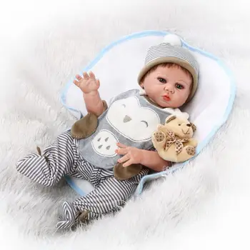 NPKCOLLECTION нов дизайн, изцяло на винил кукла-реборн със сензорни уроци играчки за момчета за деца