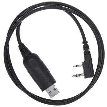 USB кабел за програмиране, преносима радиостанция KPG-22 за радиостанции Kenwood Baofeng, TK-3207, TK-2207, UV-5R