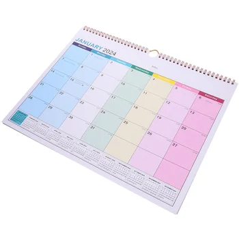 Календар Адвиенто Джойерии на 2024-2025 години, окачен за дома, стенни месечни календари, хартия, подходяща за ежедневна употреба